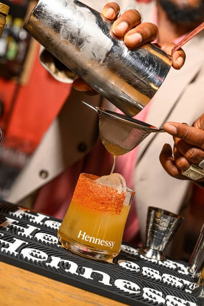 Cocktail hennessy event bordeaux barman oeildalex