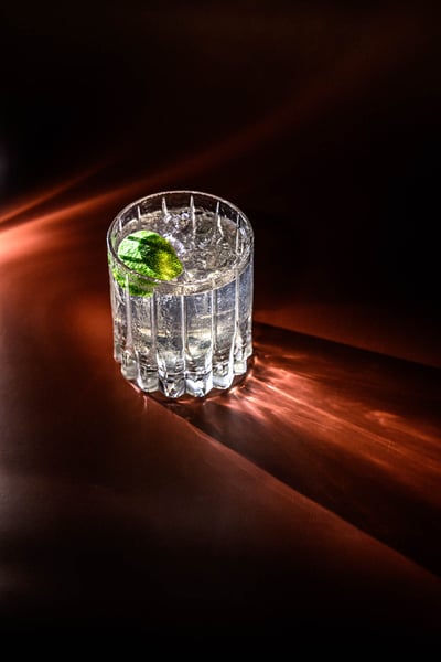 Cocktail menthe frais palaisgallien restaurant soiree oeildalex