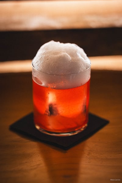 Cocktail mousse adiu bordeaux oeildalex
