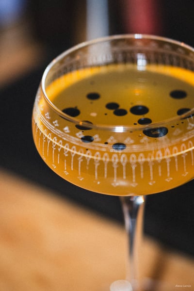 Creation cocktail adiu bar bordeaux oeildalex