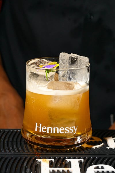 Hennessy event cocktail creation barman oeildalex