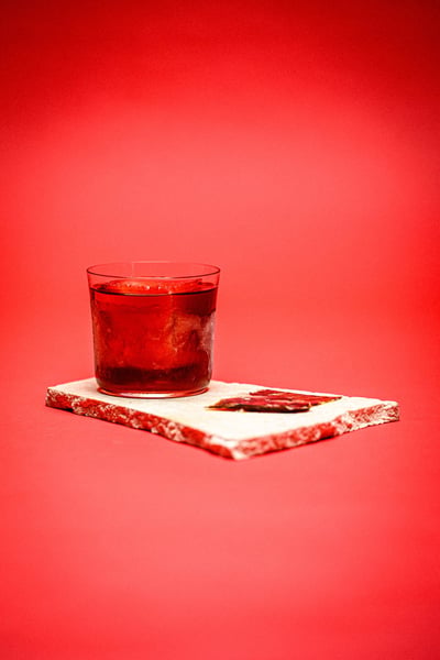 Packshot negroni cocktail jambon oeildalex