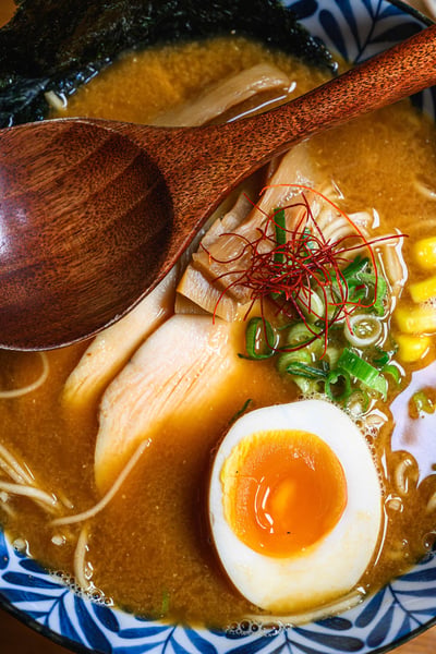 Ramen miso kawayoshi bouillon bordeaux talence oeildalex