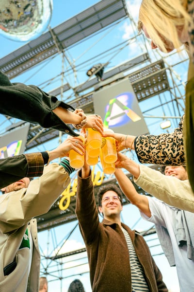 Orangeade copains biere openair oeildalex