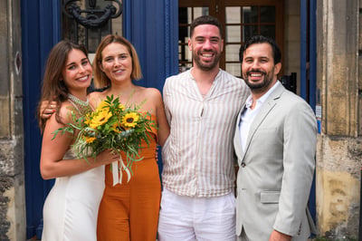 Mariage mairie portrait oeildalex