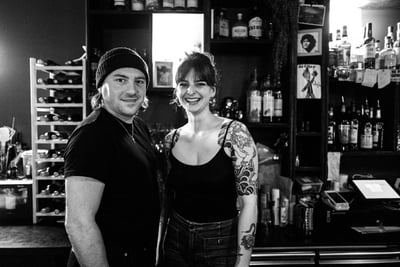 Trompette barman portrait oeildalex