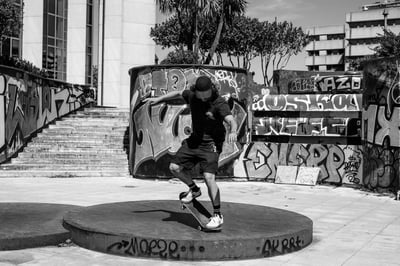 Meriadeck skate bordeaux oeildalex